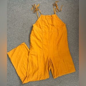 Urban Outfitters tie shoulder overalls